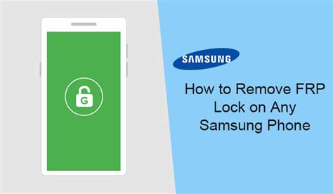 remove frp lock samsung